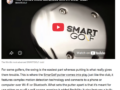 Smartgolf’s new gadget is perfect for ‘that guy’ who practices his swing at the office