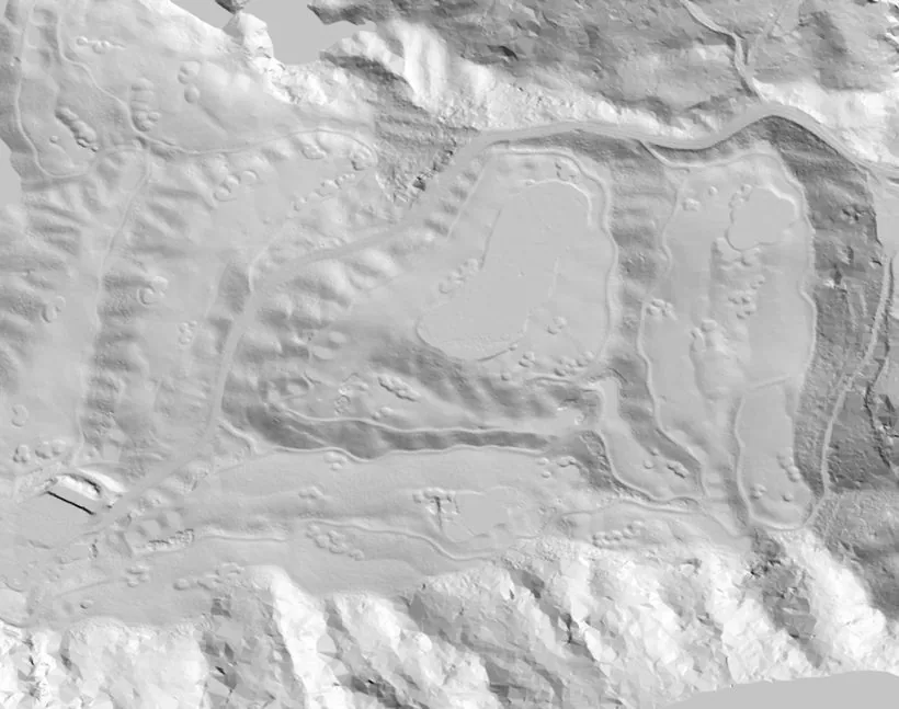 0.5 to 1m DEM terrain