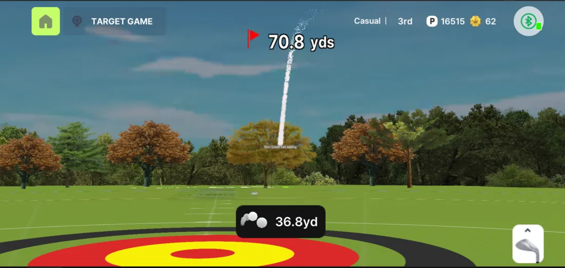 Target practice with the distance remaining