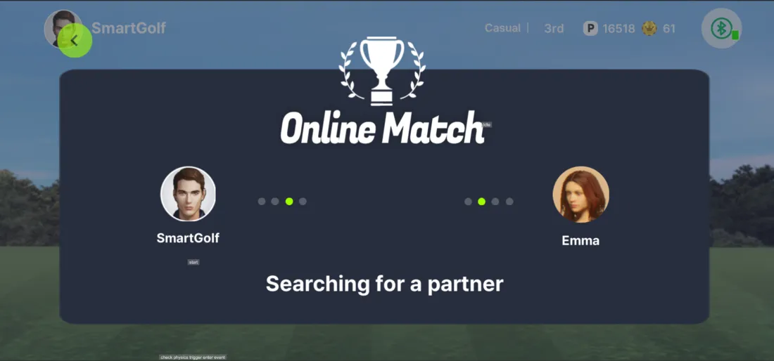 Online Match finding an opponent